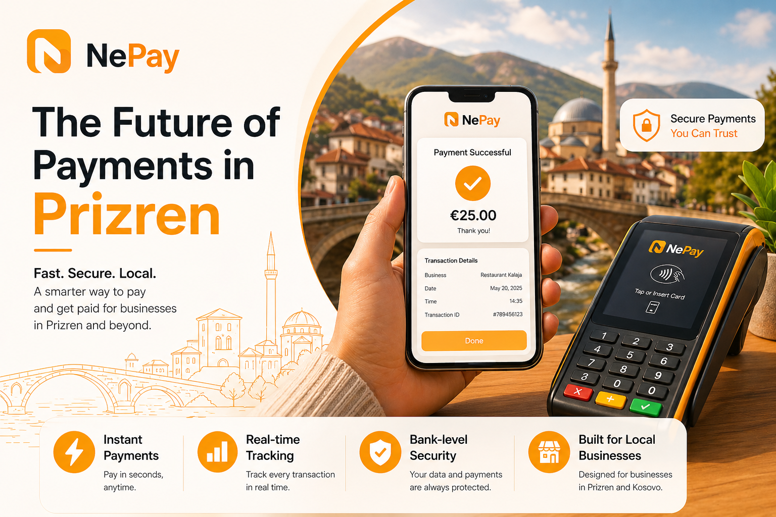 Introducing NePay: Fast and Secure Payments in Prizren